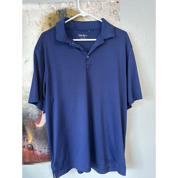 Walter Hagen Golf Shirt XL Men's Blue Polo Heather Light Nice - Picture 1 of 2
